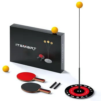 

Leisure Sport Shaft Quick Rebound Table Tennis Set Decompression Elastic Pingpong Ball Equipment Soft Wave Trainer Professional