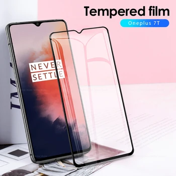 

Protective Tempered Glass on For Oneplus 7 7T 6 6T Screen Protector For Oneplus7 One Plus 7 6 T 1+7t Full Protection Film Glass