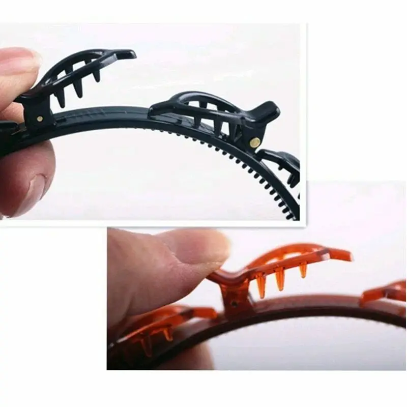 Forcine Capelli Coreane Antiscivolo - 8 Clip Doppio Strato Per Styling Intrecciato E Acconciature