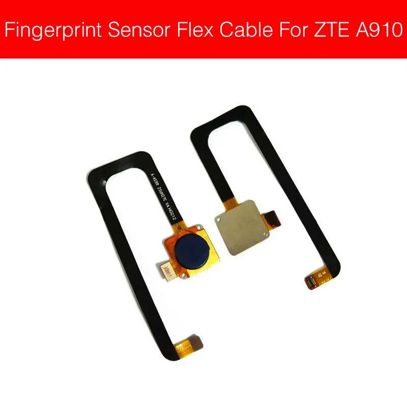 

Black Fingerprint Sensor Flex Cable For ZTE Blade A910 Home Menu Button Touch ID Fingerprint Sensor Flex Cable Replacement Parts