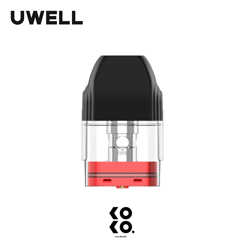 UWELL, 5 упаковок, картридж calibung Pod, 2 мл, емкость 1,2 Ом, многоразовый, подходит для calibung KOKO calibung Pod system