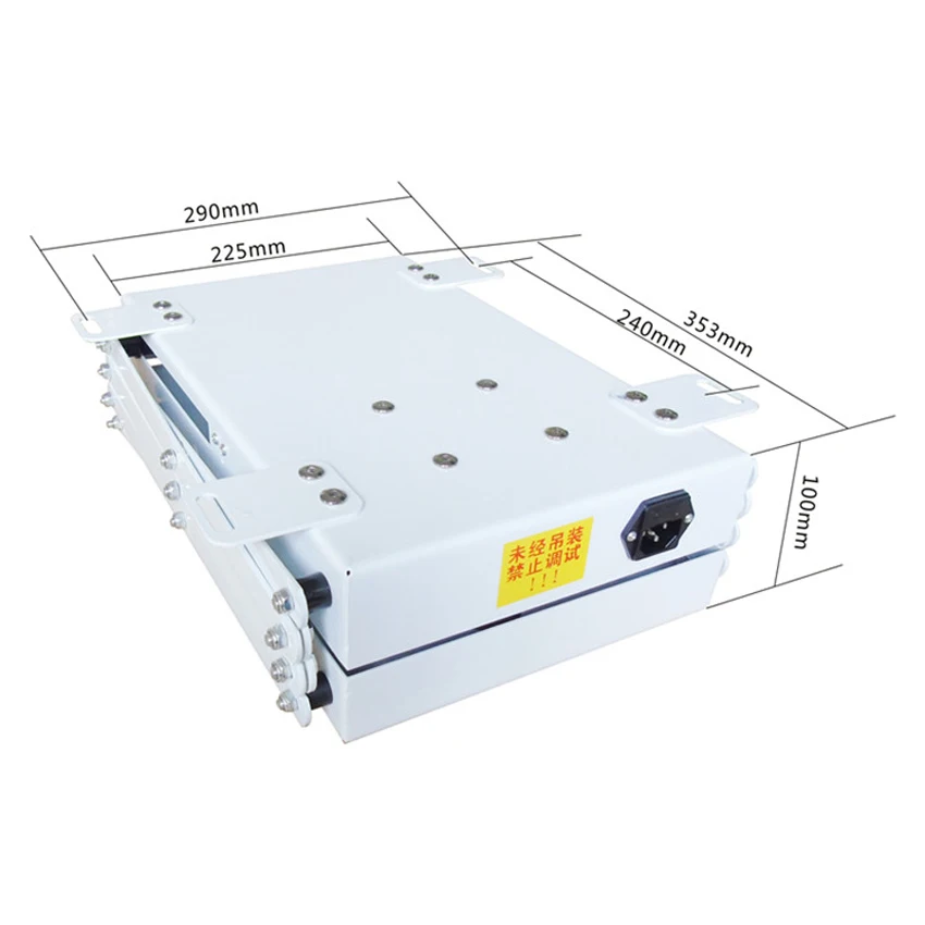  Motorized Scissor Projector Lift Projector Bracket 70CM Ceiling Projector Lift with Remote Control 