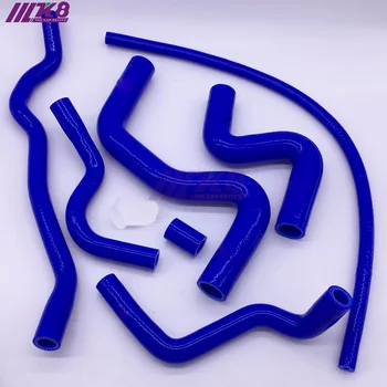 

Silicone Radiator Hose Fit For Peugeot 206 1.6L MANUL 16V 1998-2007(8PCS) red/blue/black