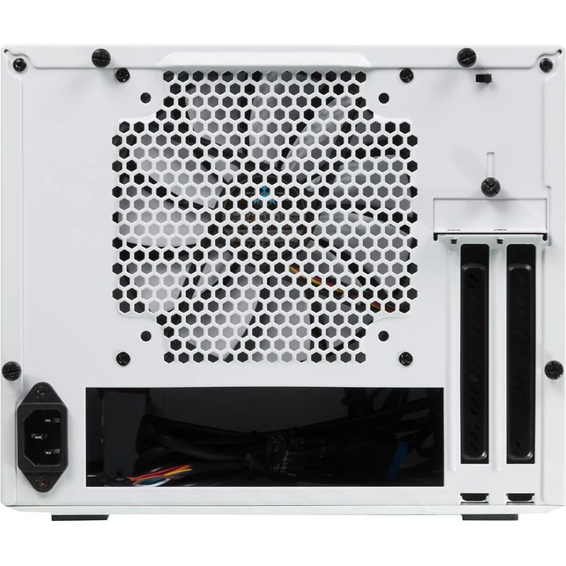 Корпус Fractal Design Node 304 белый w/o PSU miniITX 2x92mm 1x140mm 2xUSB3.0 audio bott PSU