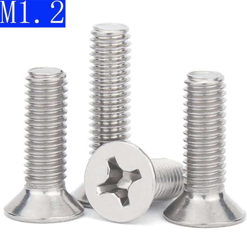 Qty 100 Pan Head Machine 3/16 BSW x 1/2" Stainless SS 304 Screw Phillip Bolt 