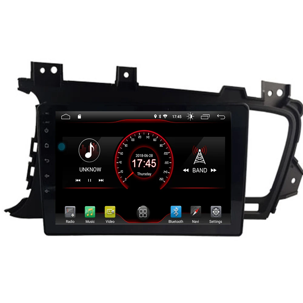 Android 9.0 2.5D auto dvd Voor Kia K5/Kia Optima 2015-2012 multimedia GPS Radio stereo gps navigatie kaart camera