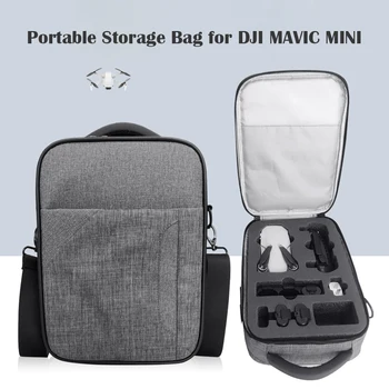 

Anti-impact Drone Storage Bag Portable Large Capacity Remote Control Charger Handbag Solid Waterproof Zipper Bags for DJI Mavic