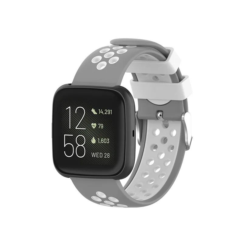 Мягкие силиконовые умные часы ремешок для Fitbit Versa 2 Versa Lite Versa сменный Браслет аксессуары для Fitbit Blaze ремешок на запястье