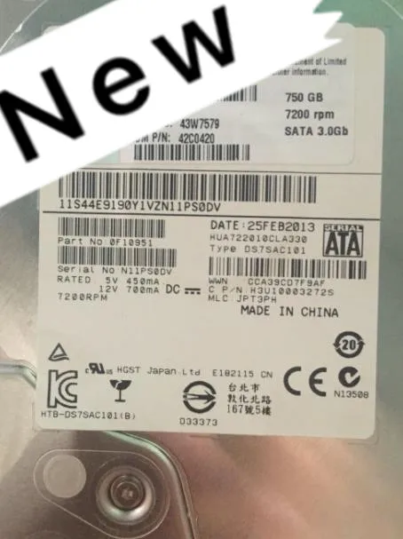 

41Y8232 43W7579 SATA 750 Гб гарантируют Новое поступление в оригинальной коробке. Обещано отправить в течение 24 часов