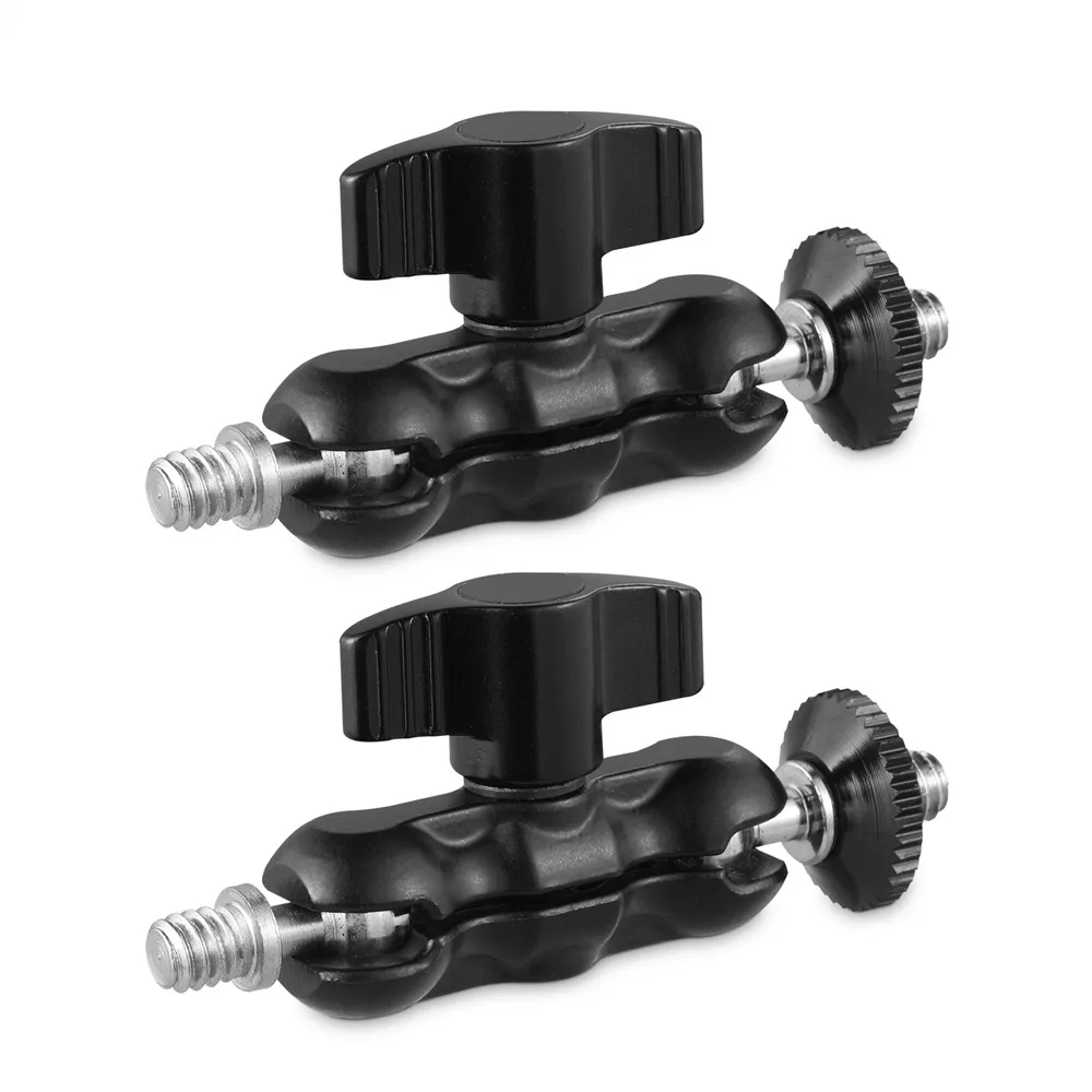 Universal Magic Arms with Small Ballhead (2pcs Pack) For Camera Cage/Top Plate /