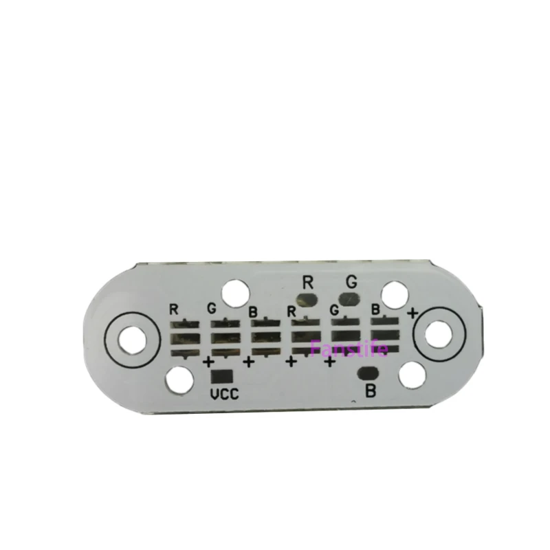 6Leds 3535 High Power Led Light board 17*45mm Aluminum Substrate XPE/XTE RGB Light PCB