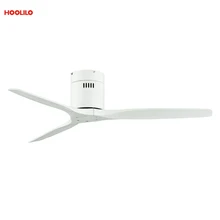 Высокое качество воздушный охладитель 7 цветов Современный твердый деревянный лопасти потолочный вентилятор пульт дистанционного управления 110 В 220 в 52 дюйма Классический