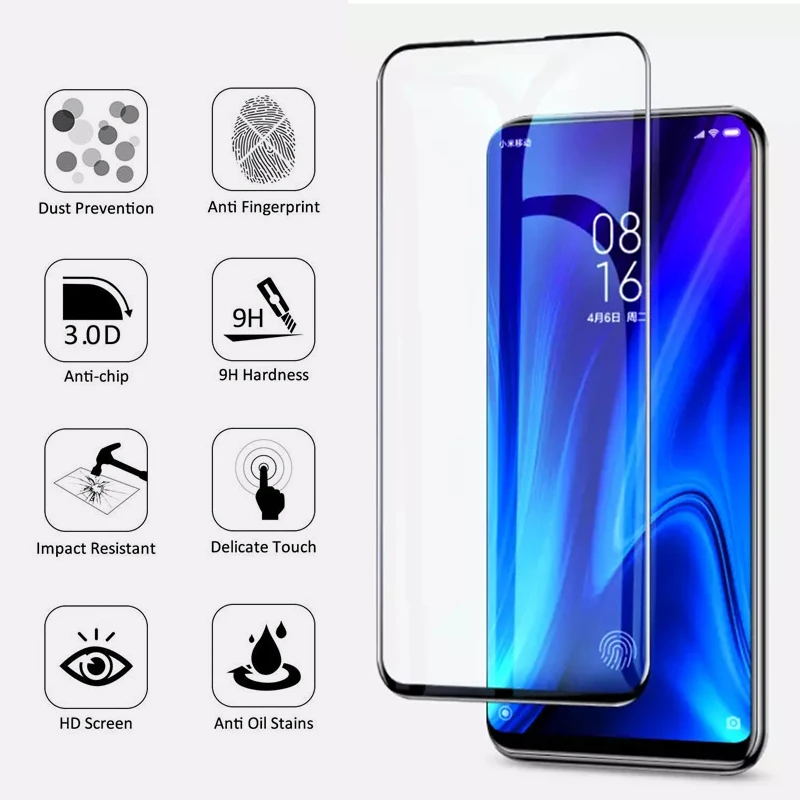 Защитное стекло для xiaomi mi 9 t pro защита экрана закаленное на xiomi xiami xaomi ksiomi my t9 9tpro
