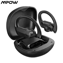 

Mpow Fit TS1 Bluetooth Earphones With Microphones Sport Ear Hook Wireless Headphones HiFi Stereo Earbuds Waterproof Headsets