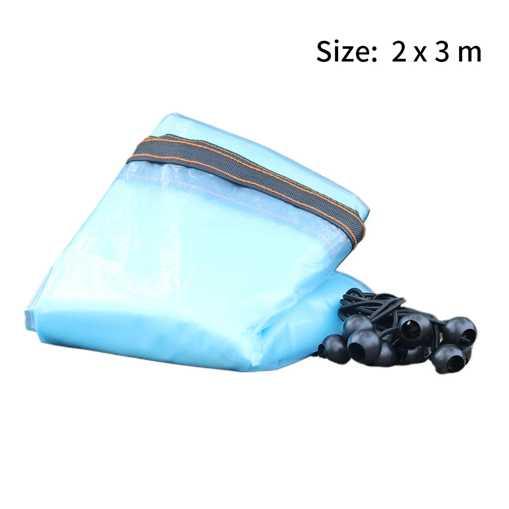Balcony Anti Cold Frost Protection Transparent Garden Thickened Outdoor Rain Proof Removable Plant Cover Winter Warm Home |