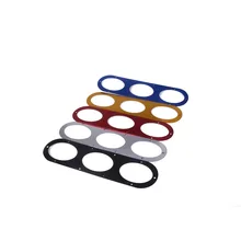 Автомобиль модифицированный спойлер Модифицированная вентиляция после спойлера пост дефлектор потока спойлер вентиляция двойная упаковка