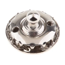 Прочный лодка морской холст защелкивается Накладка для кнопки пряжки 3/8 дюйма Диаметр, никель