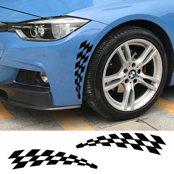 

Car Racing Stickers Vinyl film Auto Wheel Eyebrow Decal for Volkswagen VW Polo Golf MK4 MK7 Passat B6 B7 Car Tuning Accessories