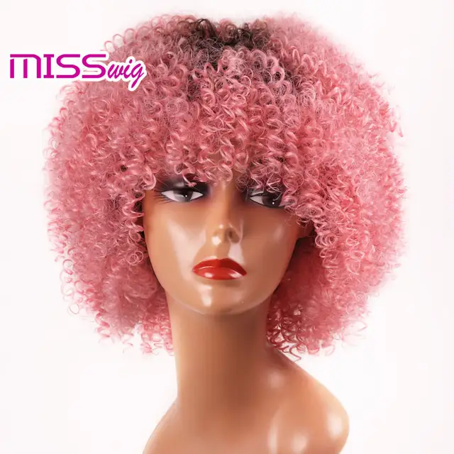 Internet Magazin Miss Parik 16 Dyujmov Dlinnye Afro Kudryavye Vyushiesya Pariki Dlya Chernyh Zhenshin Rozovyj Smeshannyj Korichnevyj Sinteticheskie Pariki Afrikanskaya Pricheska Termostojkie Aliexpress Dlya Mobilnyh
