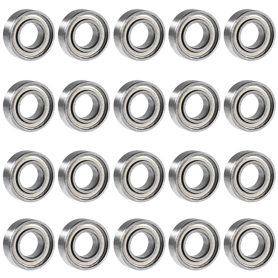 3d printer stepper motor 20Pcs/lot 688ZZ Ball Bearing, 8mm x 16mm x 5mm Double Shielded 688-2Z 2080088 Dual Sided Carbon Steel Deep Groove Bearings synchronous belt