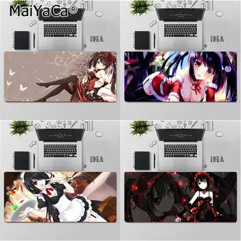 

MaiYaCa Top Quality Kurumi Tokisaki Comfort Mouse Mat Gaming Mousepad Free Shipping Large Mouse Pad Keyboards Mat