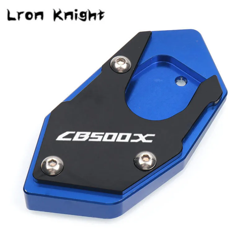 For HONDA CB500X CB500F CB 500X CB 500F CB500 X / F Motorcycle CNC Kickstand Foot Side Stand Extension Pad Support Plate Enlarge motorcycle kickstand extender motorcycle kickstand pad motorcycle kickstand