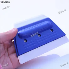 Трапециевидный ABS Силиконовый двухсторонний скребок для фото покраски, пленка для тела, рекламный скребок, скребок для обоев CD50 Q06