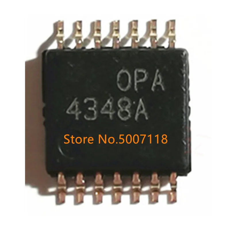 5 шт./лот OPA4348AIPWR OPA4348A TSSOP-14