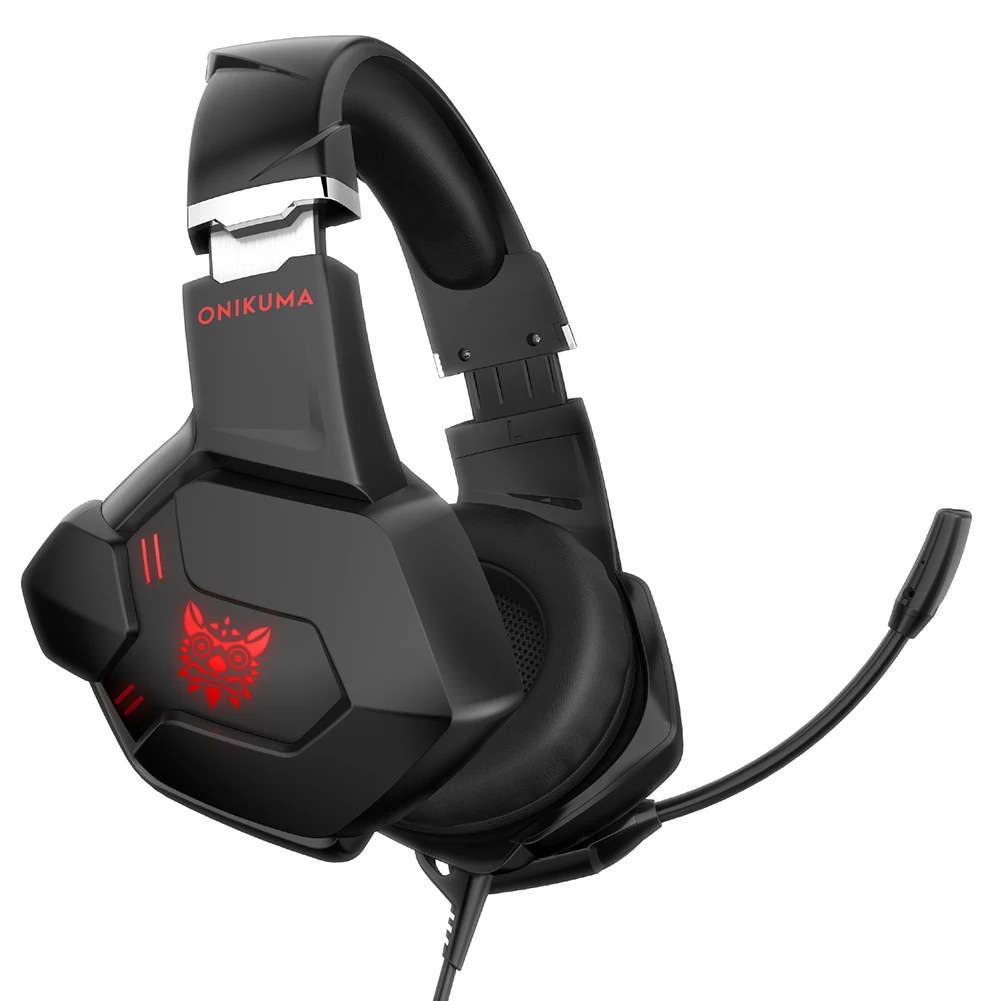 3 5 мм игровая гарнитура с микрофоном светодиодные наушники для ПК ноутбука Xbox-One