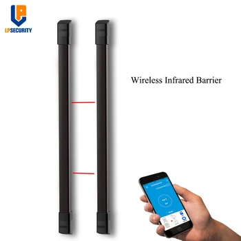 

IP66 waterproof 2 beams Gate/Door Position Wireless 433mhz Active Infrared Beam Sensor 10m detect distance