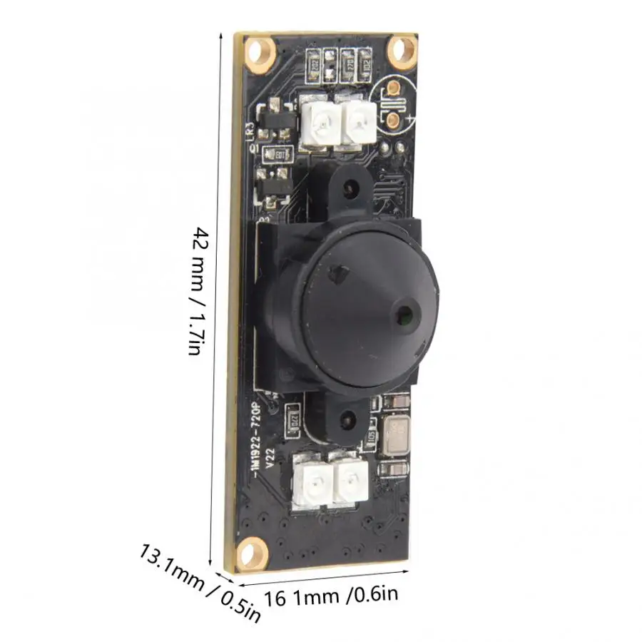 USB модуль для камеры OV9712 с HD инфракрасным ночным видением 1280x720 30fps 56