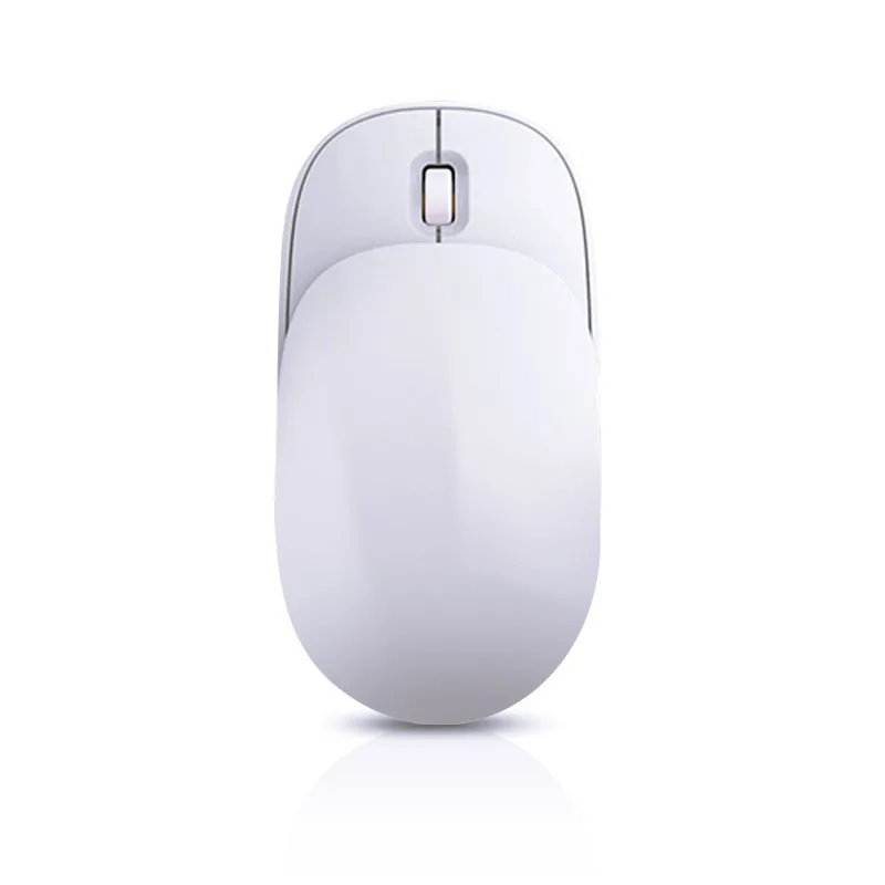 White Беспроводная мышь 1600 dpi 2,4G, беспроводная мышь Mause, простая Бесшумная эргономичная мышь, модная беспроводная мышь для офиса - Цвет: White