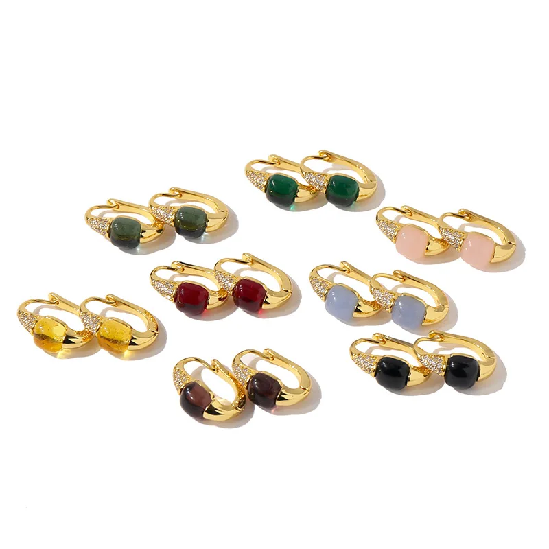 

2020 hot sale jewelry delta sigma theta colorful hoop earrings for women