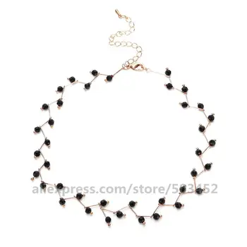 

200pcs/lot Beads Temperament Choker Necklace Sweet Style Imitation Pearls Necklace Factory Price Women Girls Free Angel Necklace