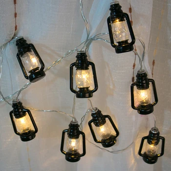 

Halloween Kerosene Bottle String Light Retro String Light Garden Decoration Light Halloween Kerosene Bottle String Lights