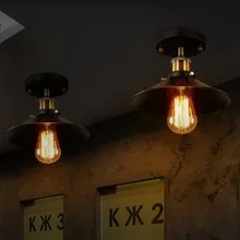 Американский стиль, креативный для лестниц и прихожих фойе, прохода, коридор огней, выход на балкон, потолочный светильник, железные художественные лампы