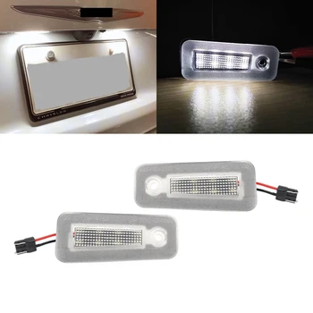 

2x Fits For Chrysler 200 2015 2016 2017 Rear White Canbus Led Number License Plate Lights Lamp