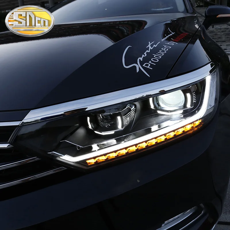 Автомобильный Стайлинг для VW Passat B8 фары passat b8 фара все светодиодный DRL высокий низкий пучок динамический токарная обработка