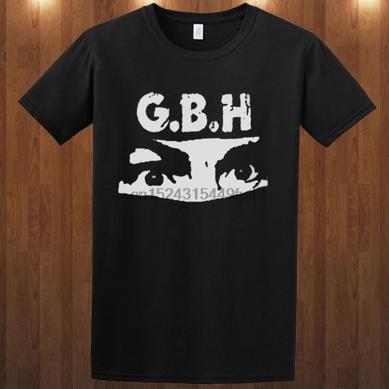 GBH футболка Т-футболка уличный панк диапазона S M L XL 2XL 3XL тяжкое телесное