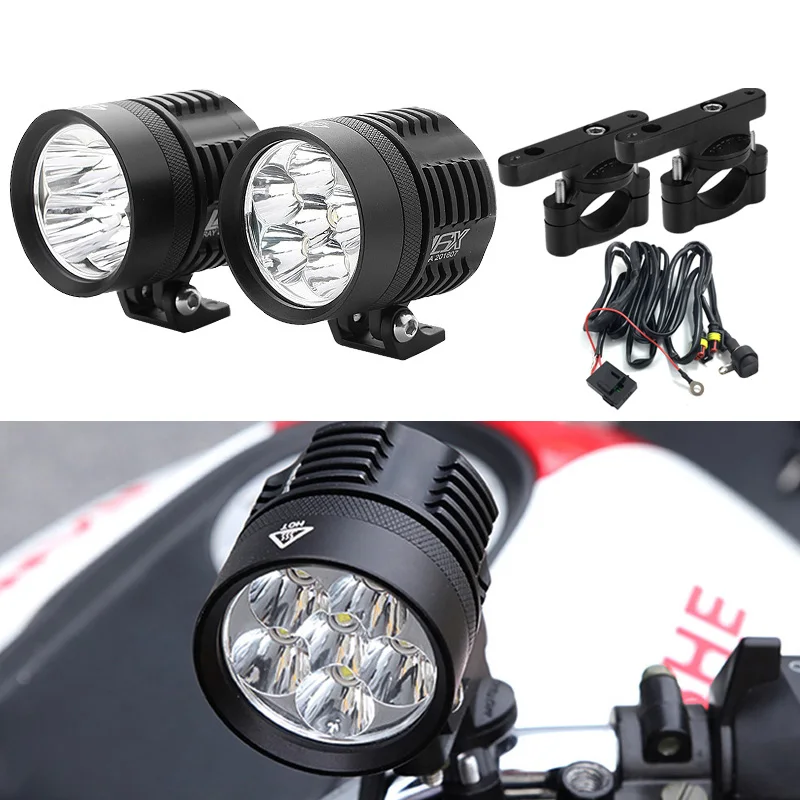  Motorcycle fog lights LED Auxiliary Fog Light Assemblie Driving Lamp For BMW R1200GS ADV F800GS F70 - 33029572945