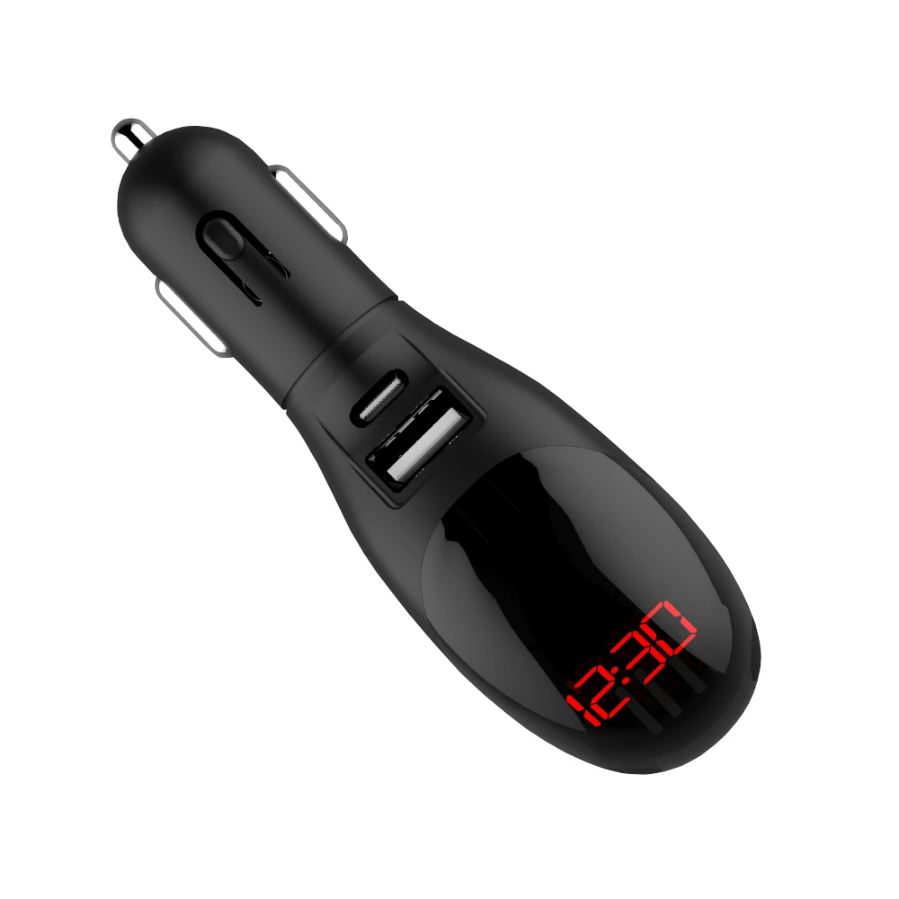 

Car Air Purifier and Car Charger 2 in 1 Ionic Air Cleaner Ionizer with 2 USB Port Smart Car Charger Ionizer Cleaner Portable USB