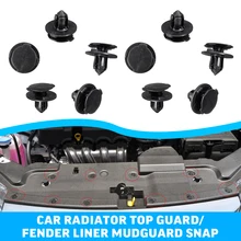 10Pcs Front Kühler Top Schutz Abdeckung B182 Fender Liner Snap Clip Für Geely Atlas Boyue NL3 Proton X70 Emgrand x7 Sport EC8 E8 GT