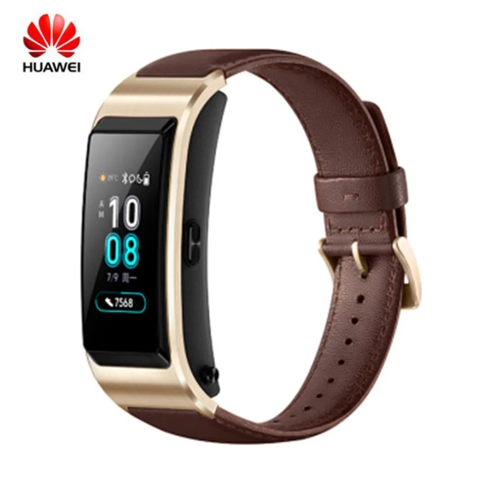 

Original Huawei Wristbands TalkBand B5 Talk Band B5 Bluetooth Smart Bracelet Sports Wristbands Touch AMOLED Screen Call Earphone