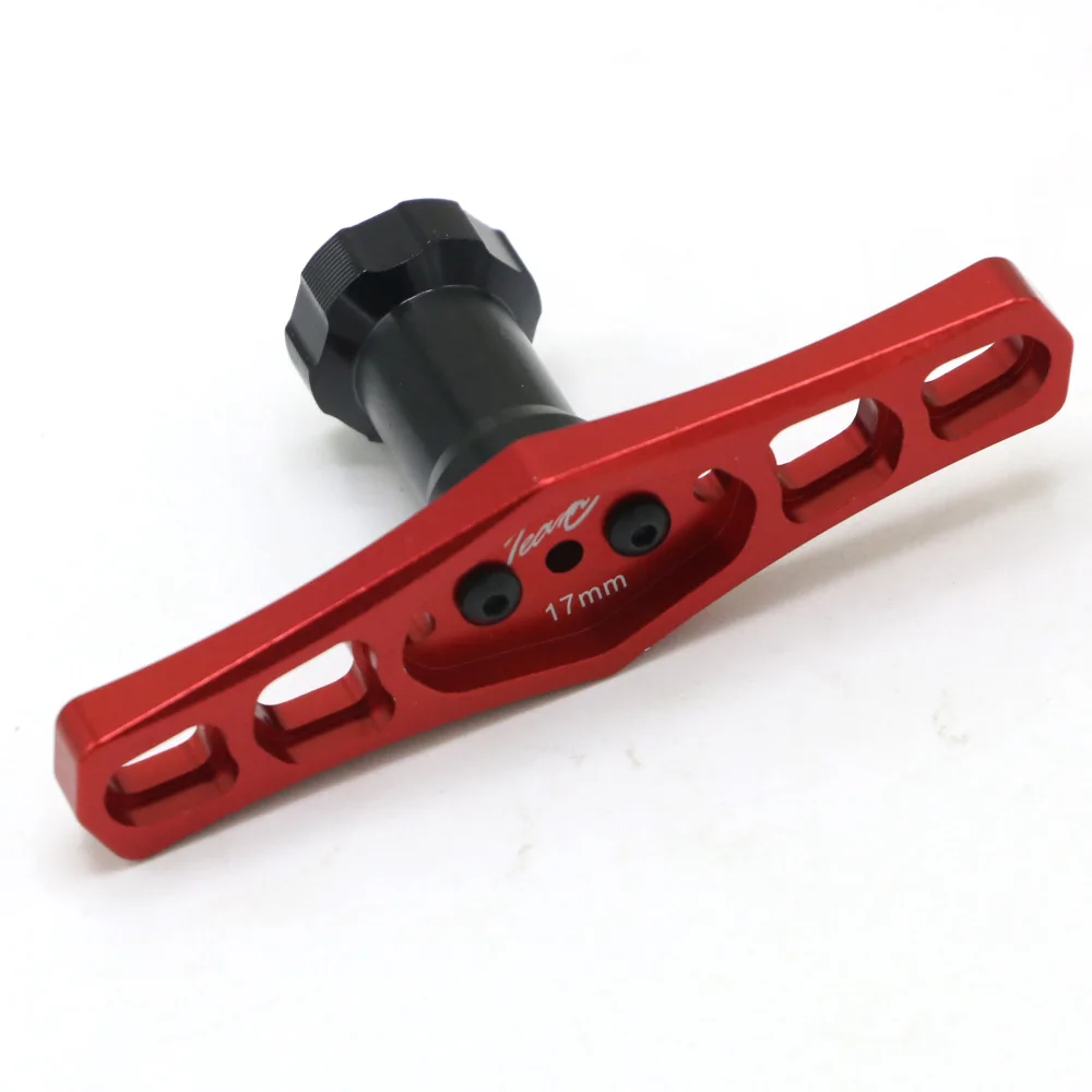 Dadi Ruota In Lega Alluminio Per Auto RC 1/8 - M12 Per Chiave 17mm (Blu) - Foto 9