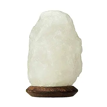 

Clear glass salt lamp night light bedroom bedside lamp with usb port dimmable LED table lamps romantic Himalayan Pink Salt Light