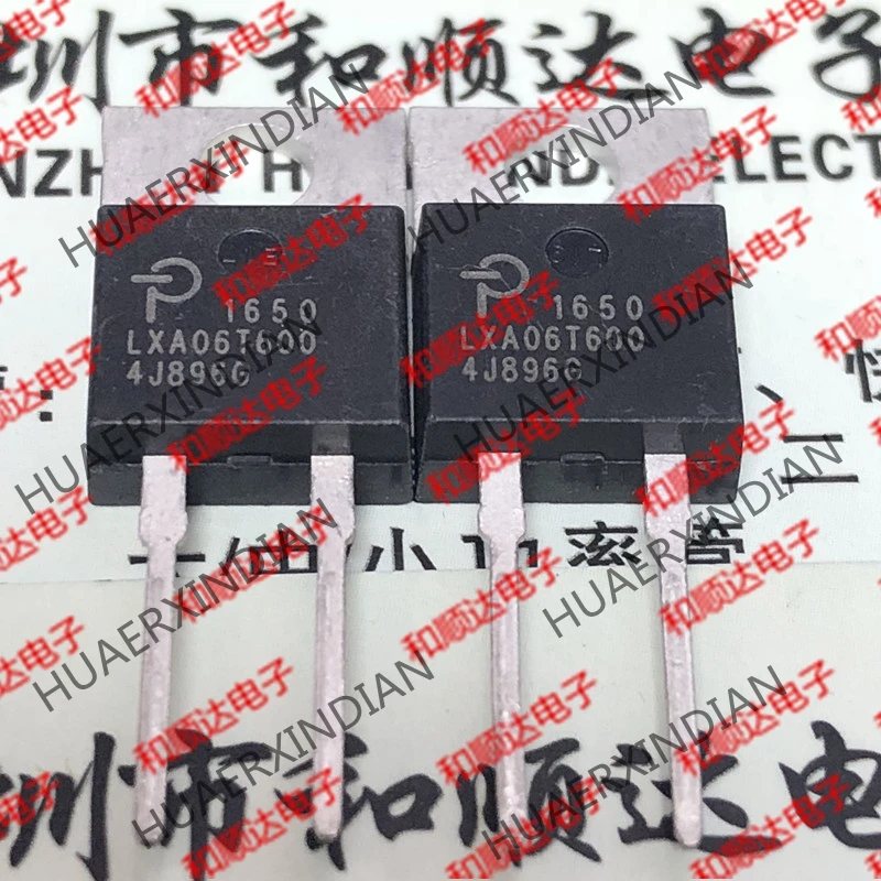 5 шт., новые оригинальные кнопки LXA06T600 TO-220-2 600V 6A