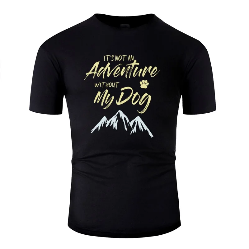 Vintage Dogs Never Let You Down Tshirt For Men 100% Cotton Women Tshirts Round Collar Male | Мужская одежда