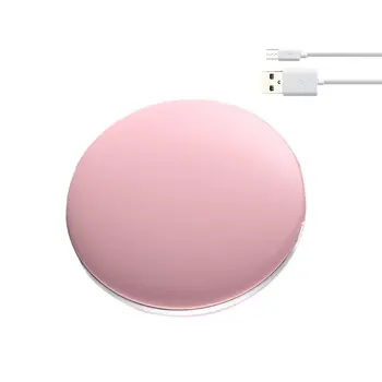 

3X LED Light Pocket Makeup Mirror Compact Face Lip Cosmetic Mirror Travel Portable Lighting Mirror Hand mirror Make up Tool