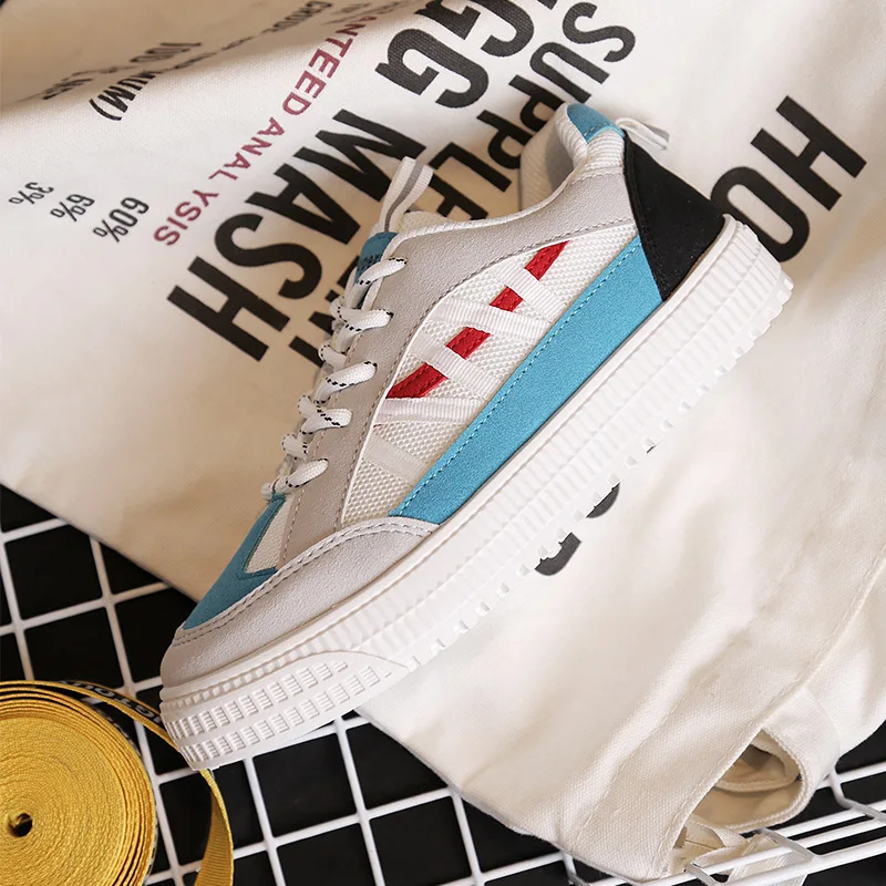

DMK 2019 breathable color fashion and women's Korean shoes Casual shoes free shipping Male summer