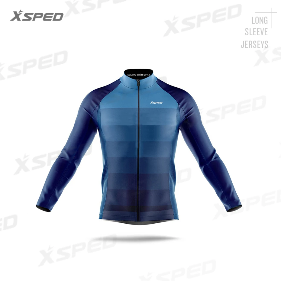 Велосипедная футболка с длинным рукавом, набор Pro Team MTB, Мужская одежда, весна-осень, профессиональная командная форма, одежда для шоссейного велосипеда, быстросохнущая - Цвет: Cycling Jerseys